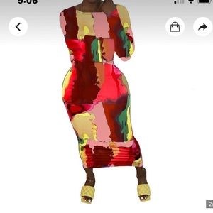 ColorMe dress. Bodycon